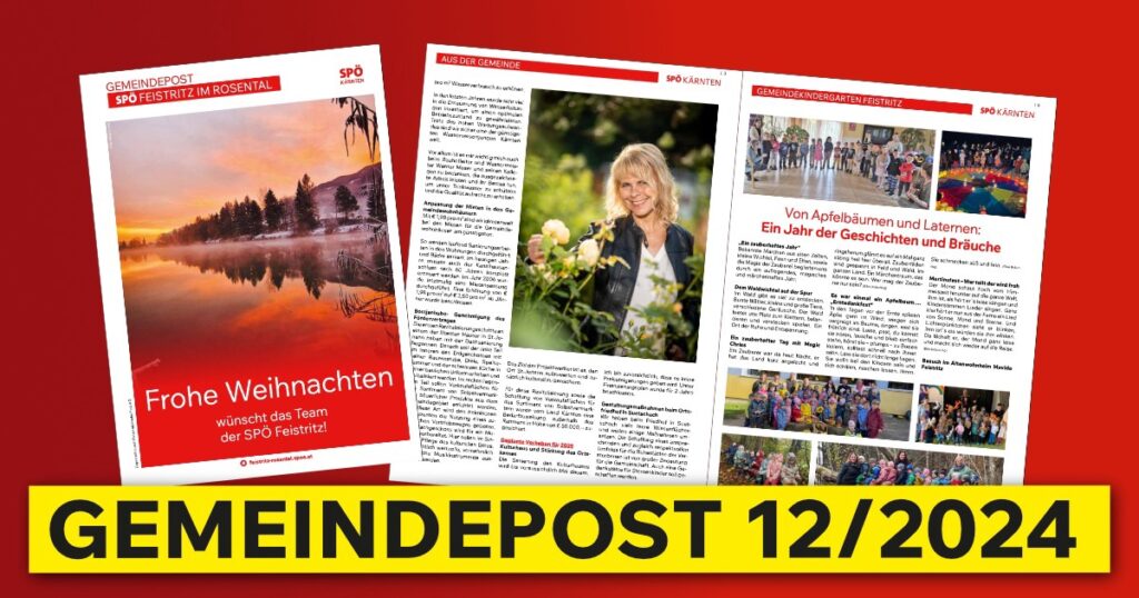 Gemeindepost Dezember 2024 Feistritz i.R.