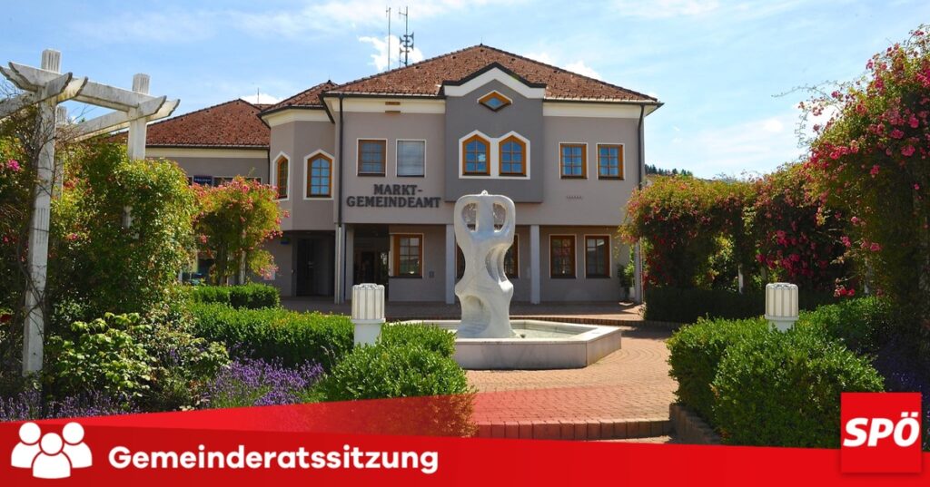 Aus dem Gemeinderat &ndash; konstituierende Sitzung