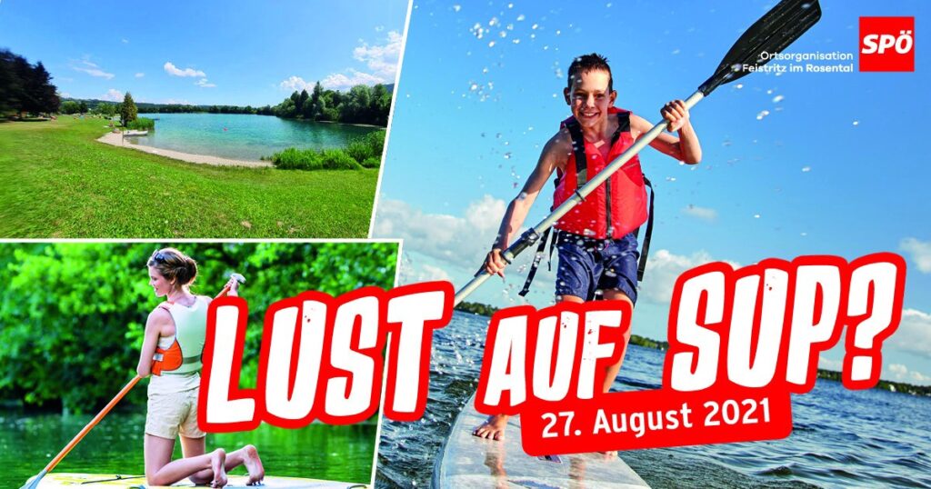 Stand Up Paddle - Kurs in Feistritz 27.8.2021