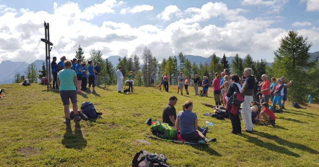 Gipfelmesse Matschachergupf
