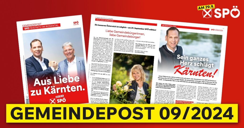 Gemeindepost September 2024 Feistritz i.R.